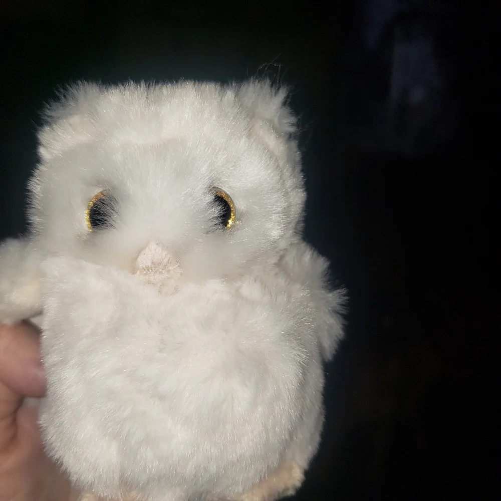 Bukowski White Owl Bag Charm NWT